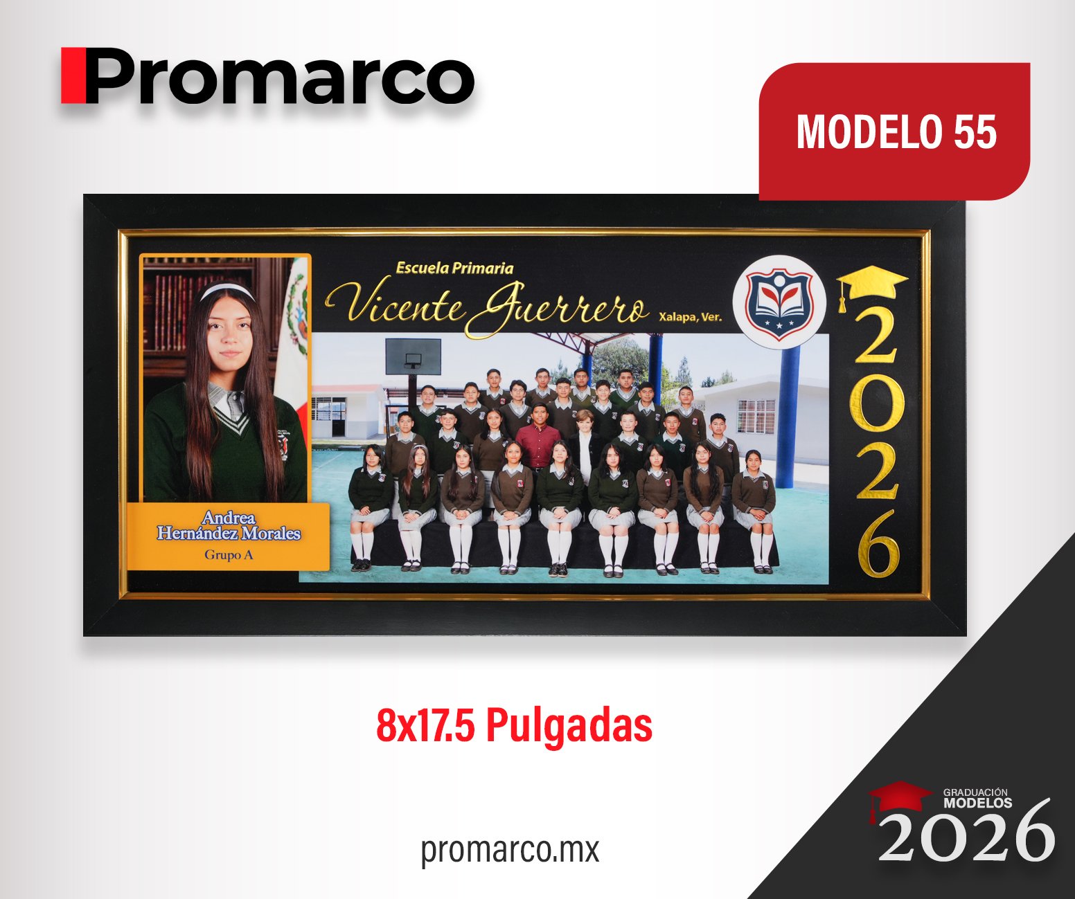 Modelo 55 Graduación
